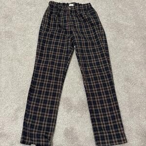 Women's Brown and Navy Trousers